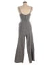 Forever 21 Plaid Gray Jumpsuit Size M - photo 2
