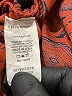Peppermint 100% Polyester Print Orange Casual Dress Size S - photo 8