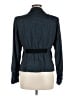 Nanette Lepore Tweed Blue Blazer Size 8 - photo 2