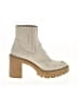 Dolce Vita 100% Cotton Ivory Ankle Boots Size 8 - photo 1