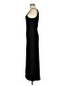 Aqua Solid Black Casual Dress Size M - photo 5