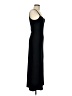 Aqua Solid Black Casual Dress Size M - photo 4