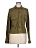 Atmosphere 100% Baumwolle Green Long Sleeve Button-Down Shirt Size 10 - photo 1