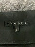 Theory Solid Black Wool Skirt Size 2 - photo 4