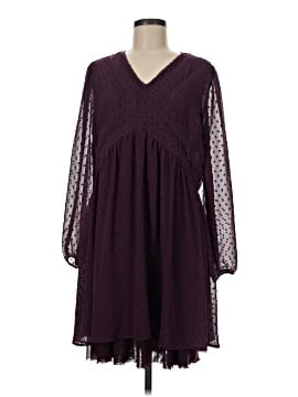 matilda jane womens purple dress Matilda Jane High Low Sleeveless Purple Floral Print Dress Size Small
