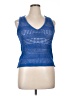 Noisy May Blue Tank Top Size EU 48 / US 18 - photo 1