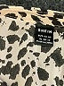 Shein Animal Print Tan Short Sleeve Blouse Size 12 - photo 7