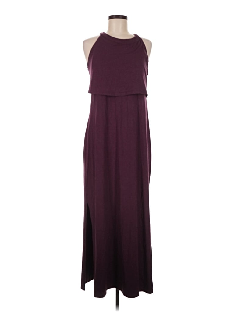 Pre-owned Sweaty Betty Casual Dress In Burgundy