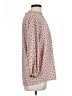 Adrianna Papell Polka Dots Pink 3/4 Sleeve Blouse Size L - photo 4