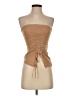 Unbranded Tan Sleeveless Blouse Size S - photo 1
