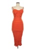 Fashion Nova Orange Cocktail Dress Size M - photo 1