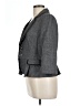 White House Black Market Tweed Gray Blazer Size 10 - photo 5