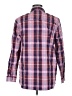 Eddie Bauer Plaid Purple Long Sleeve Blouse Size M - photo 2