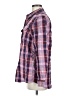 Eddie Bauer Plaid Purple Long Sleeve Blouse Size M - photo 5