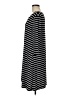 Chico's Stripes Black Casual Dress Size Med (1) - photo 5