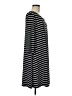 Chico's Stripes Black Casual Dress Size Med (1) - photo 4