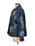 Alfred Dunner 100% Cotton Print Blue Blazer Size 10 - photo 5