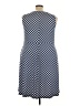Ellos Argyle Blue Casual Dress Size 22 - photo 2