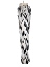 Trina Turk Chevron-herringbone Silver Casual Pants Size 4 - photo 5