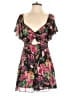 BCBGMAXAZRIA Floral Black Romper Size M - photo 1