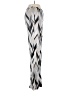Trina Turk Chevron-herringbone Silver Casual Pants Size 4 - photo 4