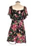 BCBGMAXAZRIA Floral Black Romper Size M - photo 2