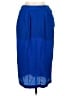 Argenti 100% Silk Blue Silk Skirt Size 8 - photo 1