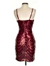 Shein Burgundy Cocktail Dress Size 4 - photo 2