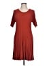 Cooperative Red Casual Dress Size L - photo 1