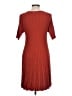 Cooperative Red Casual Dress Size L - photo 2