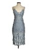 Bardot 100% Polyester Gray Cocktail Dress Size 4 - photo 1