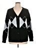 Unbranded Argyle Black Cardigan Size XL (estimated) - photo 1