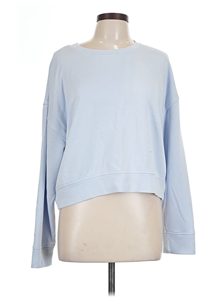 Pre-owned Danskin Sweatshirt In Blue