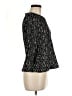 J.Crew Black 3/4 Sleeve Top Size M - photo 4