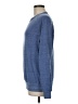 ALTERNATIVE Solid Blue Pullover Sweater Size M - photo 5