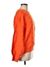 Shein Solid Orange Pullover Sweater Size 6 - photo 4
