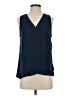 Naked Zebra 100% Polyester Blue Sleeveless Blouse Size S - photo 1