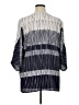 Chaus Stripes Silver Blue 3/4 Sleeve Blouse Size XL - photo 2