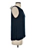 Naked Zebra 100% Polyester Blue Sleeveless Blouse Size S - photo 4