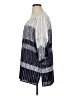 Chaus Stripes Silver Blue 3/4 Sleeve Blouse Size XL - photo 5