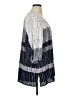 Chaus Stripes Silver Blue 3/4 Sleeve Blouse Size XL - photo 4