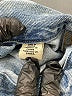 Levi's Graphic Solid Blue Denim Jacket Size S - photo 7