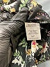 Everleigh 100% Polyester Floral Black Short Sleeve Blouse Size S - photo 8