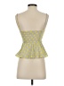 Zara x Steven Meisel 100% Polyester Yellow Sleeveless Blouse Size XS - photo 2