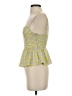 Zara x Steven Meisel 100% Polyester Yellow Sleeveless Blouse Size XS - photo 5