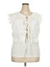 Cider 100% Cotton Ivory Sleeveless Blouse Size 2X - photo 1