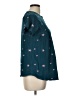 Assorted Brands Stars Teal Short Sleeve Blouse Size L - photo 4