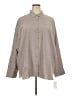 Haven Well Within Solid Gray Long Sleeve Button-Down Shirt Size XXL - photo 1