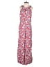 Ann Taylor LOFT Outlet Floral Red Jumpsuit Size 2 - photo 1