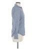 Zara Basic Blue Long Sleeve Button-Down Shirt Size M - photo 4